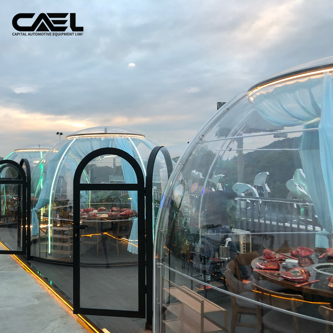 CAEL RCS Transparent Dome Restaurant Pod – 2.8 to 4.2 m Diameter