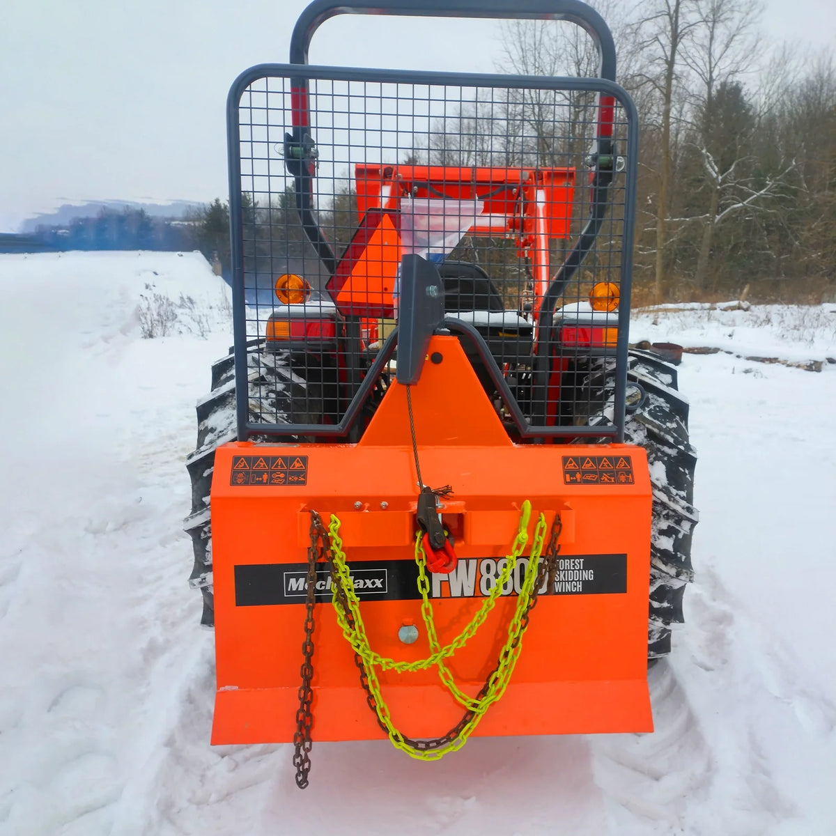 22" Portable Sawmill & Forestry Log Skidding Winch Bundle, SM22 & FW8800 - view 44