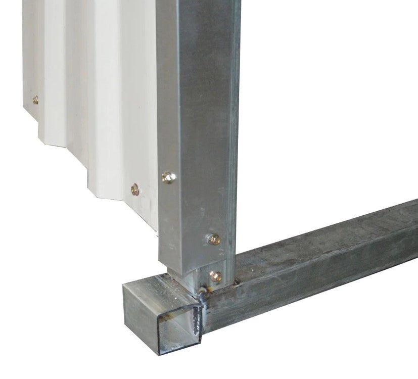 CAEL Weideunterstand verzinkt 19' x 12' x 10' – offene Front, Kufenrahmen