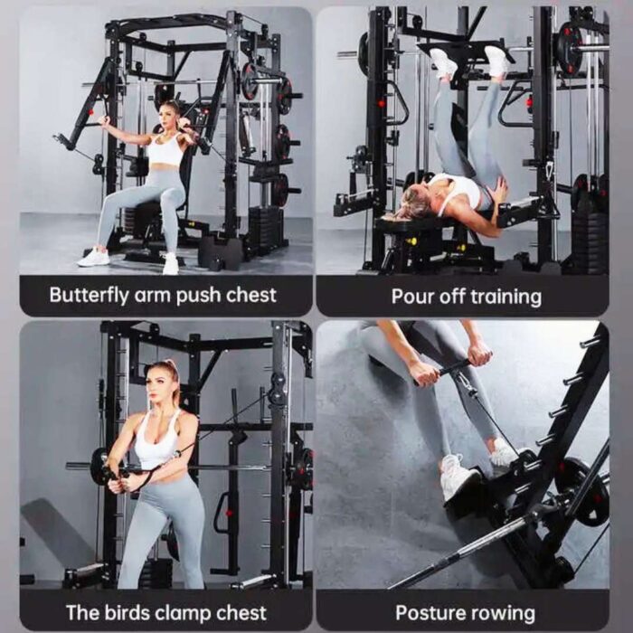 CAEL FL104 Smith Machine – Heavy-Duty Steel, 300 kg Capacity