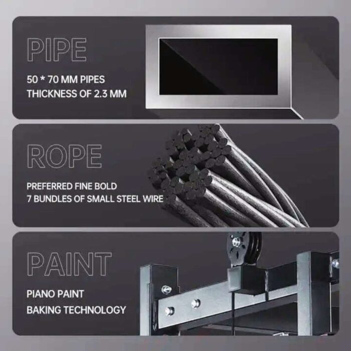 CAEL FL104 Smith Machine – Heavy-Duty Steel, 300 kg Capacity
