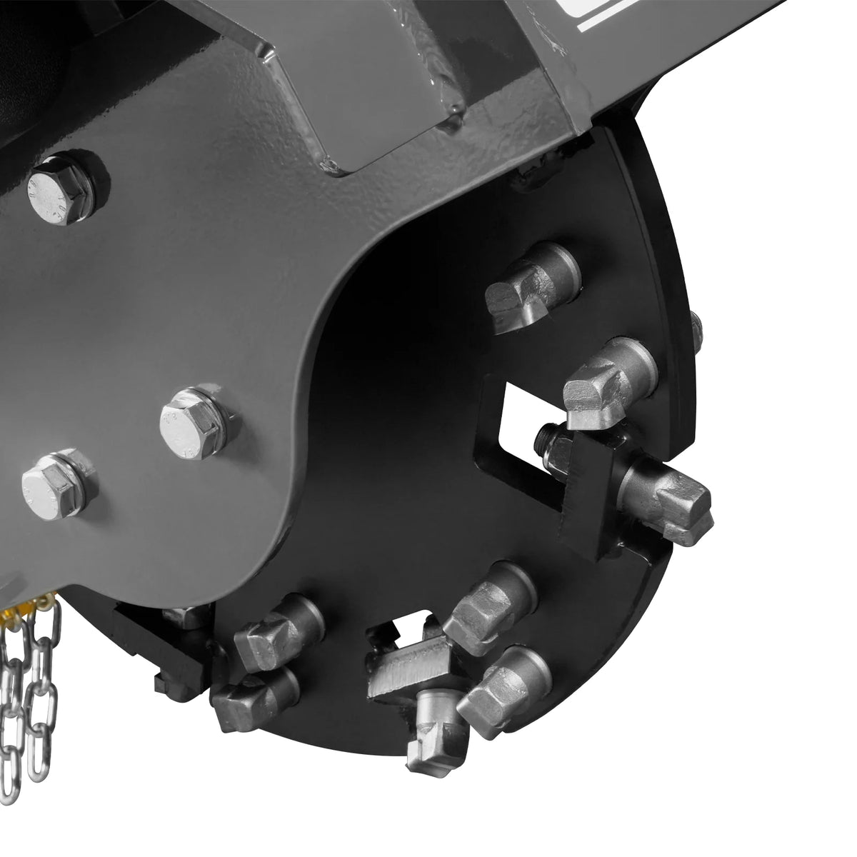 20'' Flywheel Diameter Mini Skid Steer Stump Grinder with 24 Carbide Teeth, MSG20 - view 4