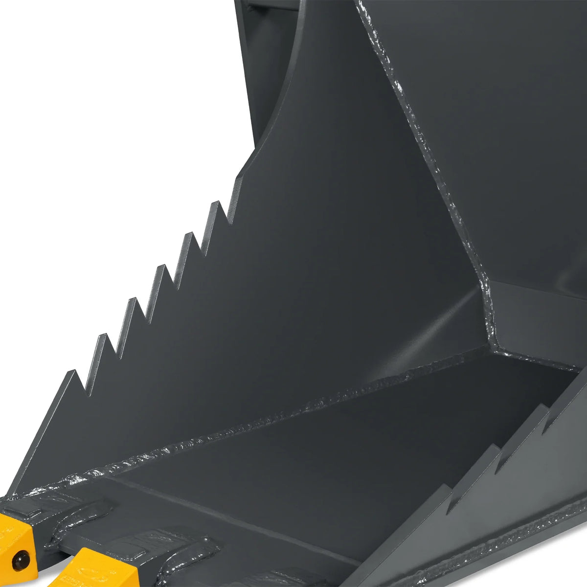 48" Skid Steer Stump Bucket Wrecker with Universal Quick Attach, Bolt-On Cutting Teeth, SBE53 - view 7