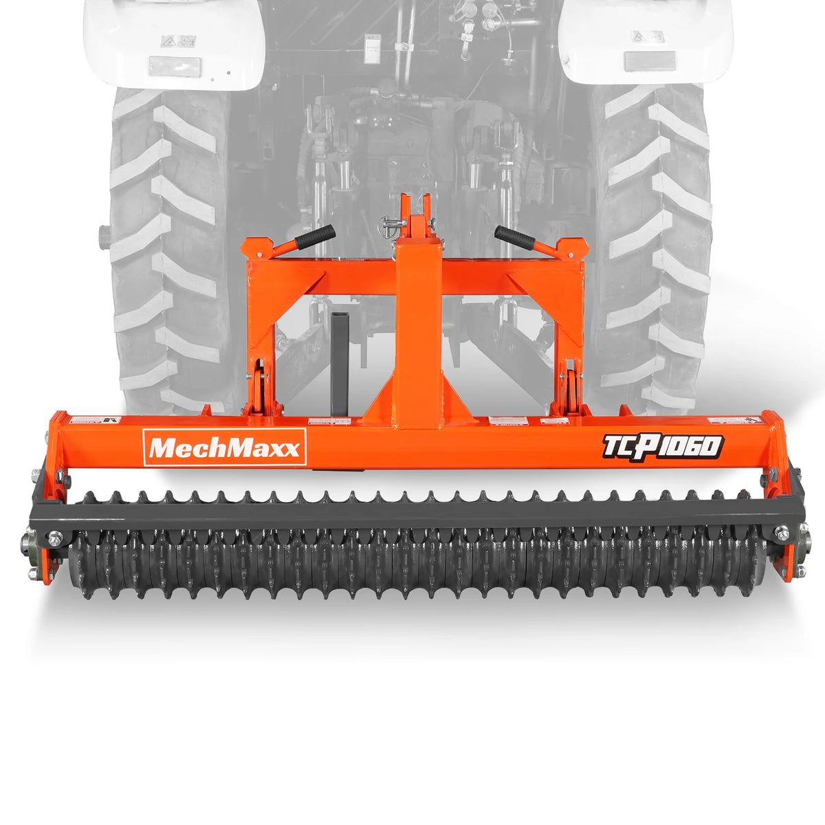 60" Cultipacker with 26 Ductile Iron Wheels, Scraper Bar Included, Category 1 and 2, 3 Point Hitch Tractor Att - view 16