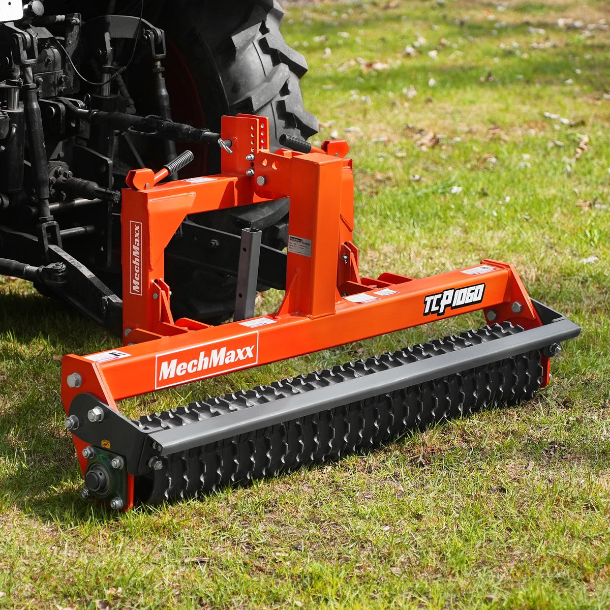 60" Cultipacker with 26 Ductile Iron Wheels, Scraper Bar Included, Category 1 and 2, 3 Point Hitch Tractor Att - view 11