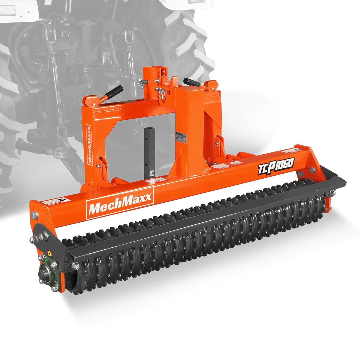 60" Cultipacker with 26 Ductile Iron Wheels, Scraper Bar Included, Category 1 and 2, 3 Point Hitch Tractor Att - view 15