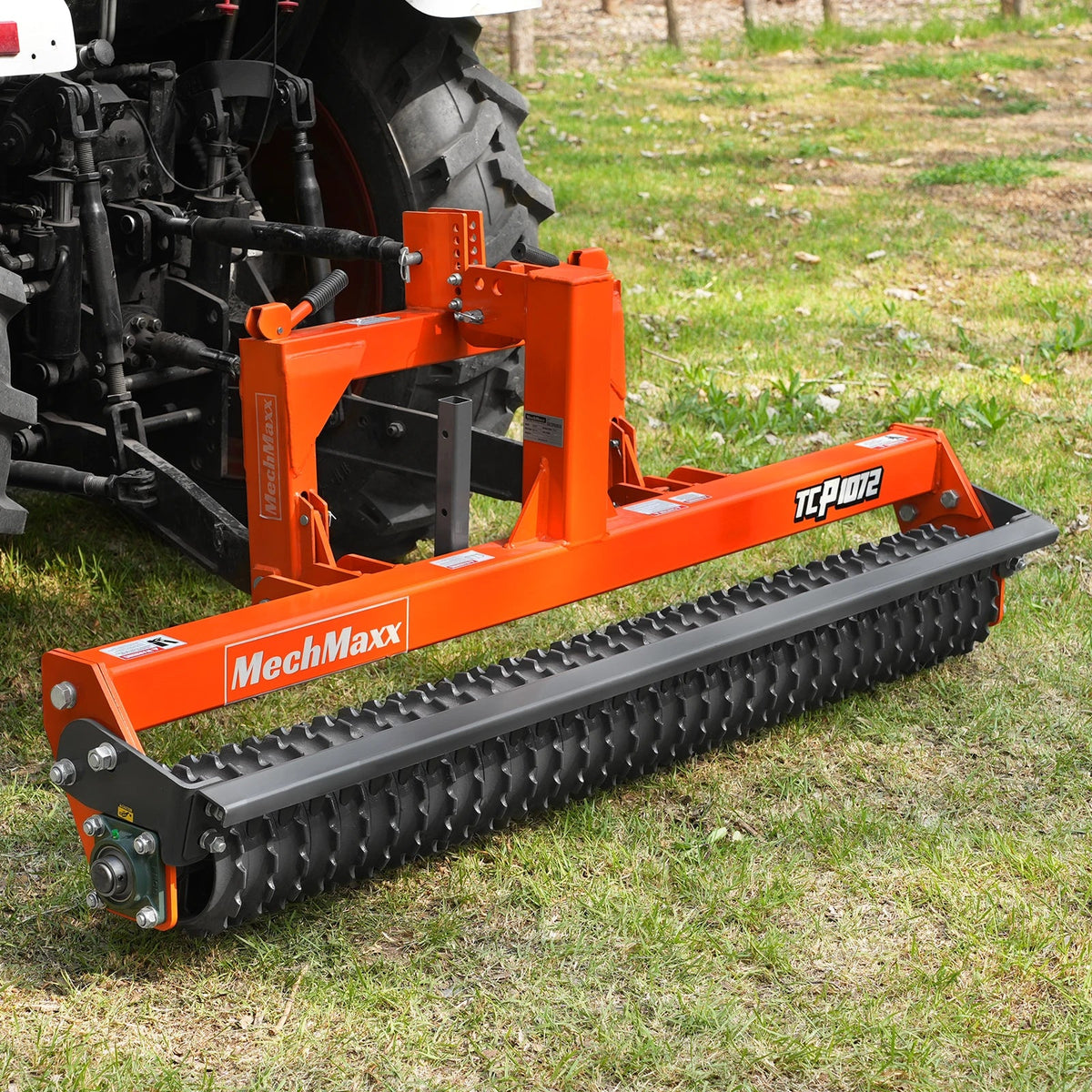 72" Cultipacker with 32 Ductile Iron Wheels, Scraper Bar Included, Category 1 and 2, 3 Point Hitch Tractor Att - view 10