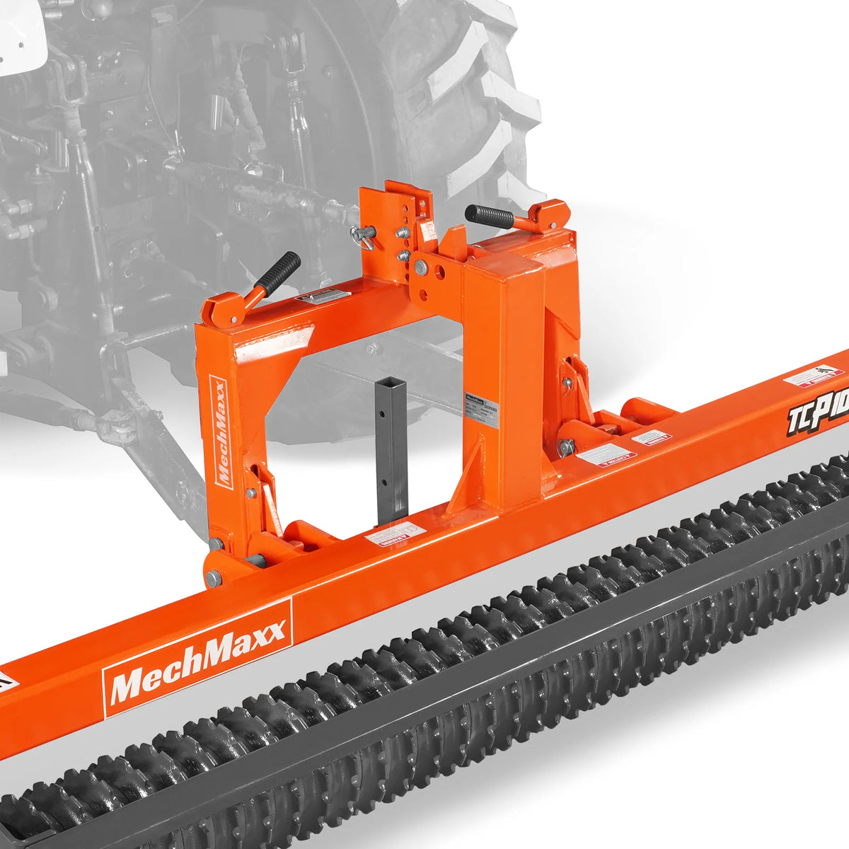60" Cultipacker with 26 Ductile Iron Wheels, Scraper Bar Included, Category 1 and 2, 3 Point Hitch Tractor Att - view 14