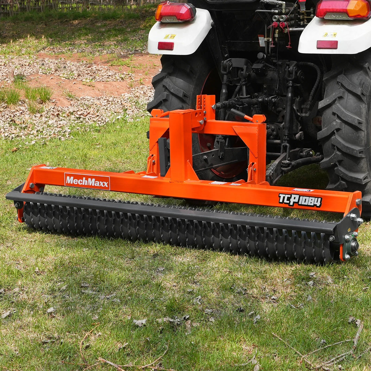 84" Cultipacker with 37 Ductile Iron Wheels, Scraper Bar Included, Category 1 and 2, 3 Point Hitch Tractor Att - view 11