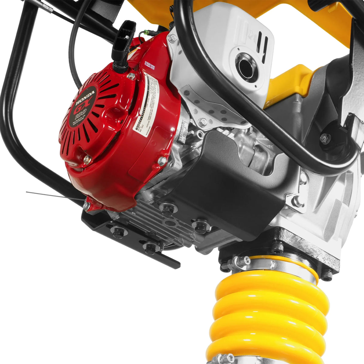 Honda GX100 Tamping Rammer with Wheel Kit, 2250 lb Impact Force Jumping Jack Tamper Compactor for Soil, Gravel - view 12