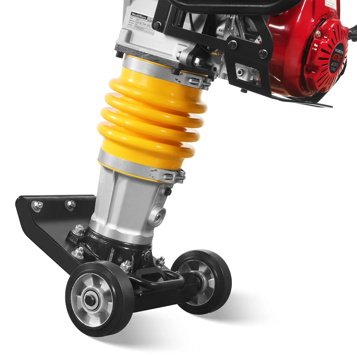 Honda GXR120 Tamping Rammer with Wheel Kit, 3150 lb Impact Force Jumping Jack Tamper Compactor for Soil, Grave - view 18
