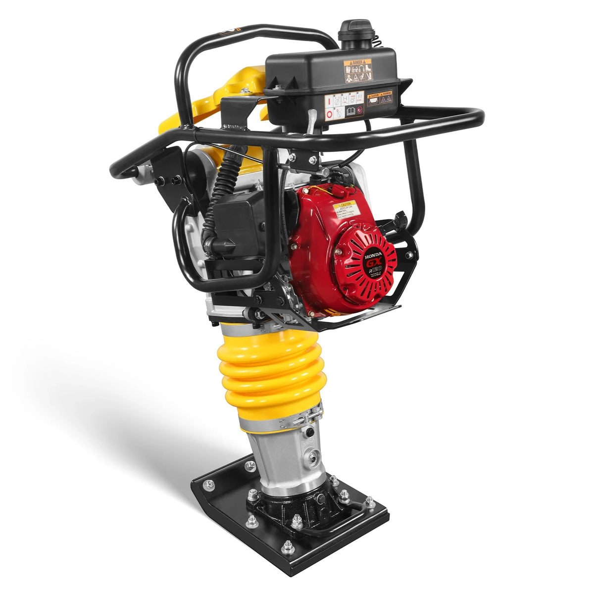 Honda GXR120 Tamping Rammer with Wheel Kit, 3150 lb Impact Force Jumping Jack Tamper Compactor for Soil, Grave - view 24