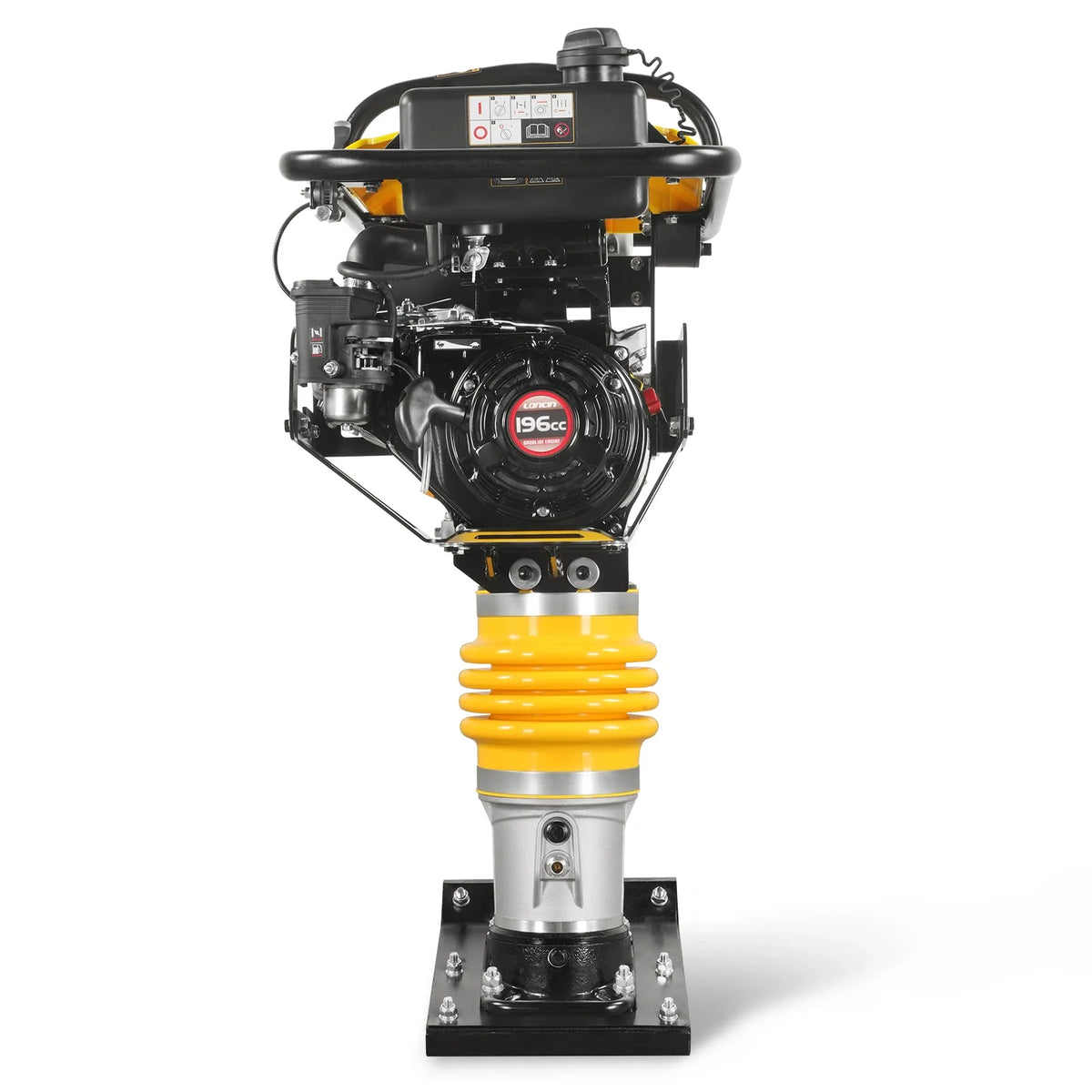 6.5 HP Tamping Rammer with Wheel Kit, 2700 lb Impact Force Jumping Jack Tamper Compactor for Soil, Gravel, Bac - view 19