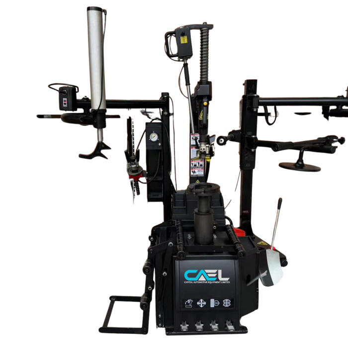 CAEL TC300 Reifenmontiermaschine – Außenspannung 14"–30", Schwerlastrahmen