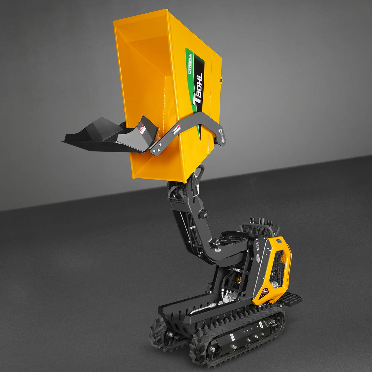 1100lb 420cc E-start Gas Engine Stand-ON Hydraulic Track Dumper Hydraulic Tipping and Lifting with Self-Loadin - view 23