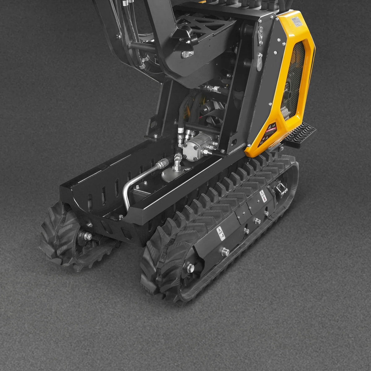 1100lb 420cc E-start Gas Engine Stand-ON Hydraulic Track Dumper Hydraulic Tipping and Lifting with Self-Loadin - view 7