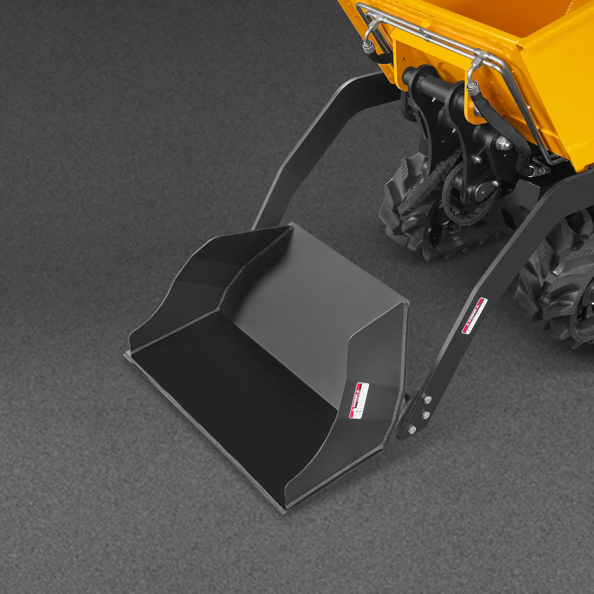 1100lb 420cc E-start Gas Engine Stand-ON Hydraulic Track Dumper Hydraulic Tipping and Lifting with Self-Loadin - view 10