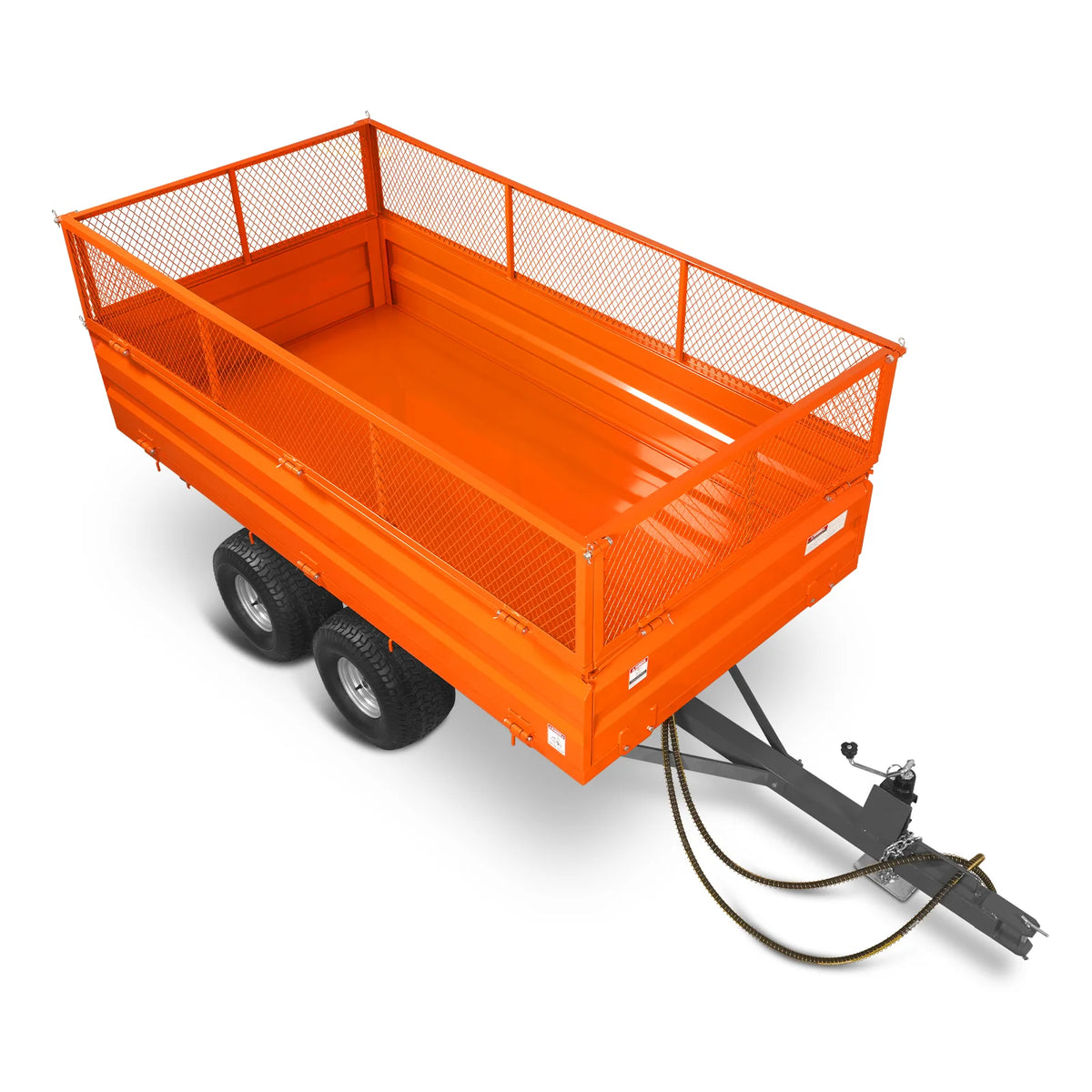 MechMaxx 2-Ton Capacity Heavy-Duty Dump Trailer, DT4X8W - view 2