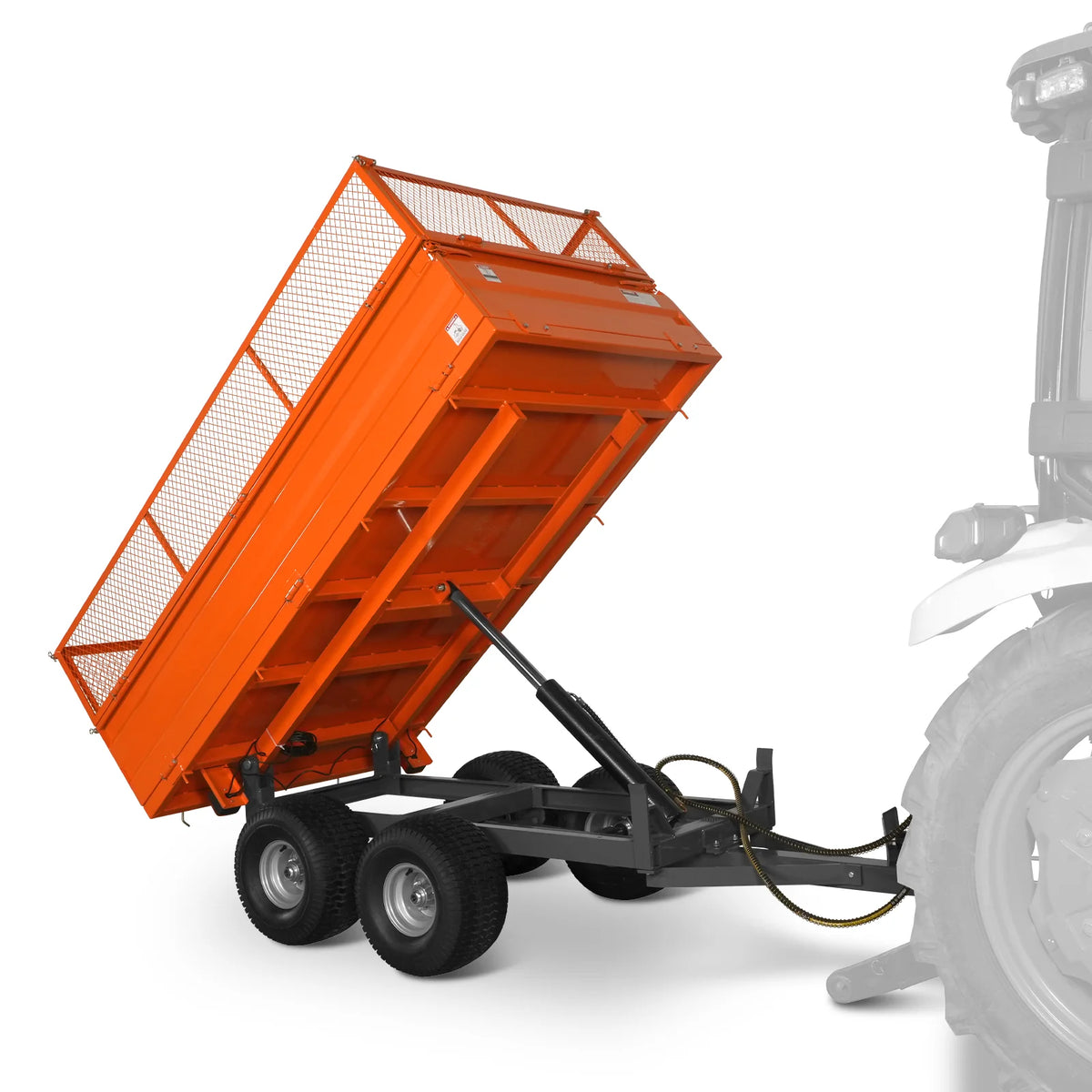 MechMaxx 2-Ton Capacity Heavy-Duty Dump Trailer, DT4X8W - view 4