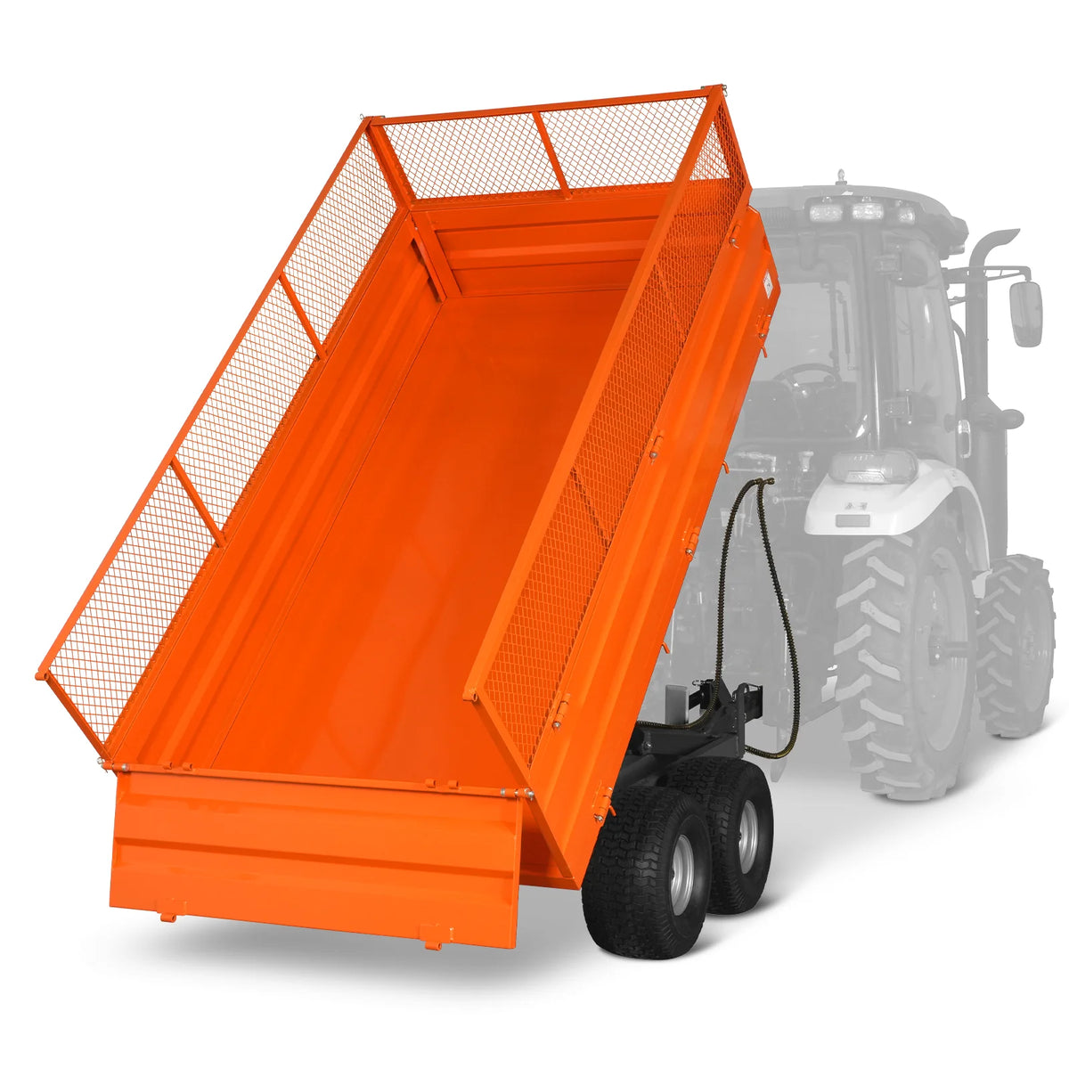 MechMaxx 2-Ton Capacity Heavy-Duty Dump Trailer, DT4X8W - view 19