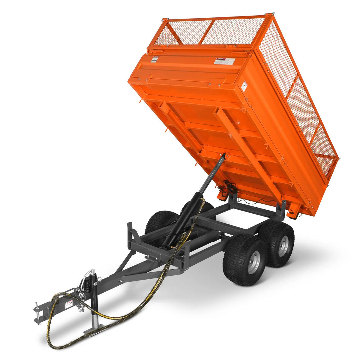 MechMaxx 2-Ton Capacity Heavy-Duty Dump Trailer, DT4X8W - view 20