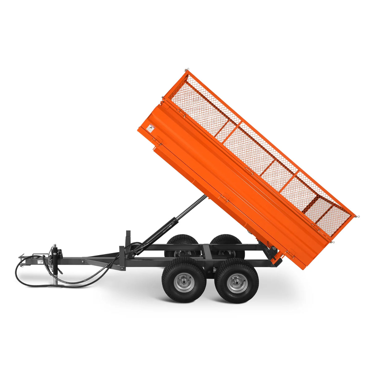 MechMaxx 2-Ton Capacity Heavy-Duty Dump Trailer, DT4X8W - view 21
