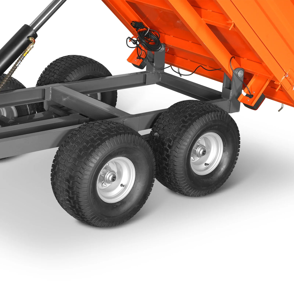 MechMaxx 2-Ton Capacity Heavy-Duty Dump Trailer, DT4X8W - view 8