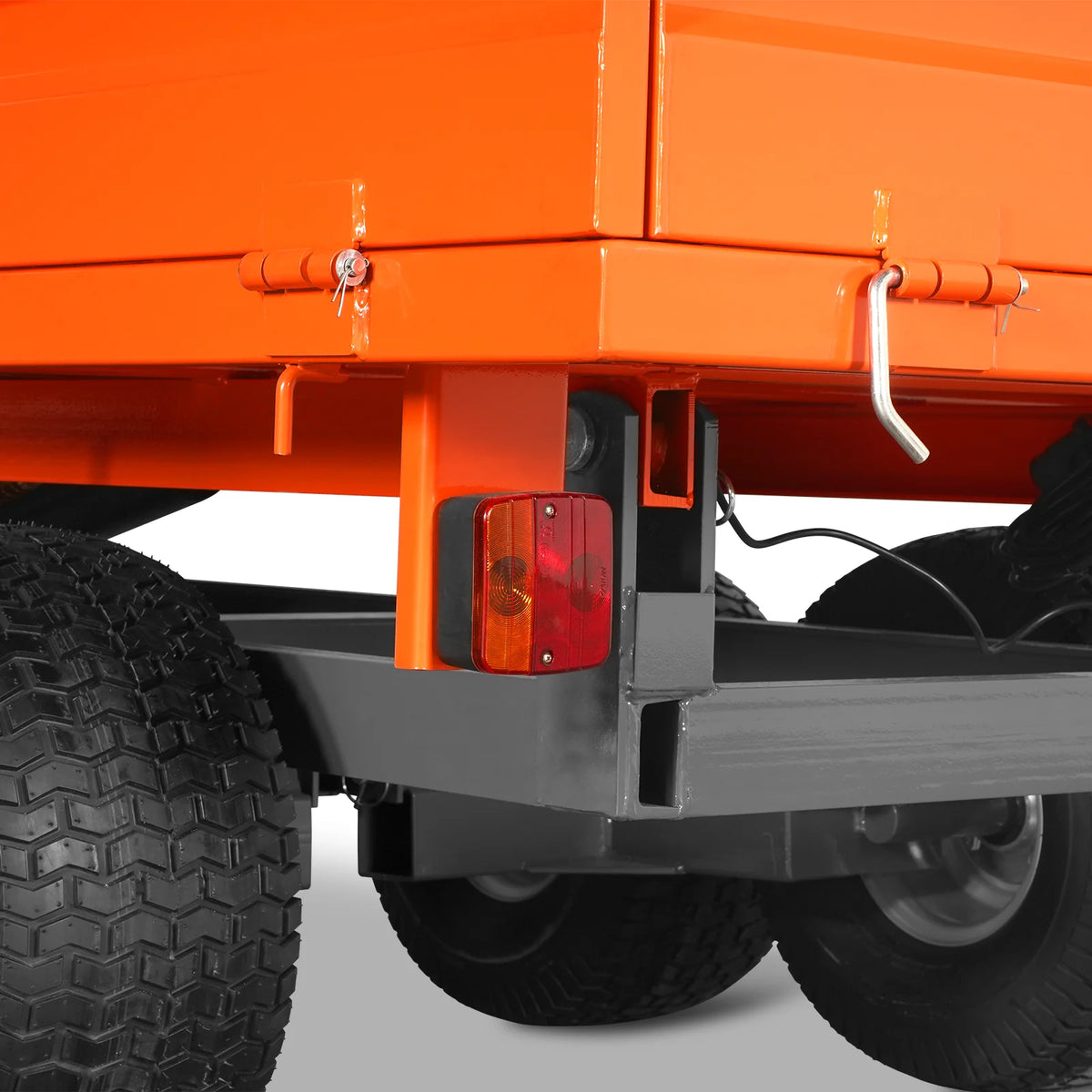 MechMaxx 2-Ton Capacity Heavy-Duty Dump Trailer, DT4X8W - view 6