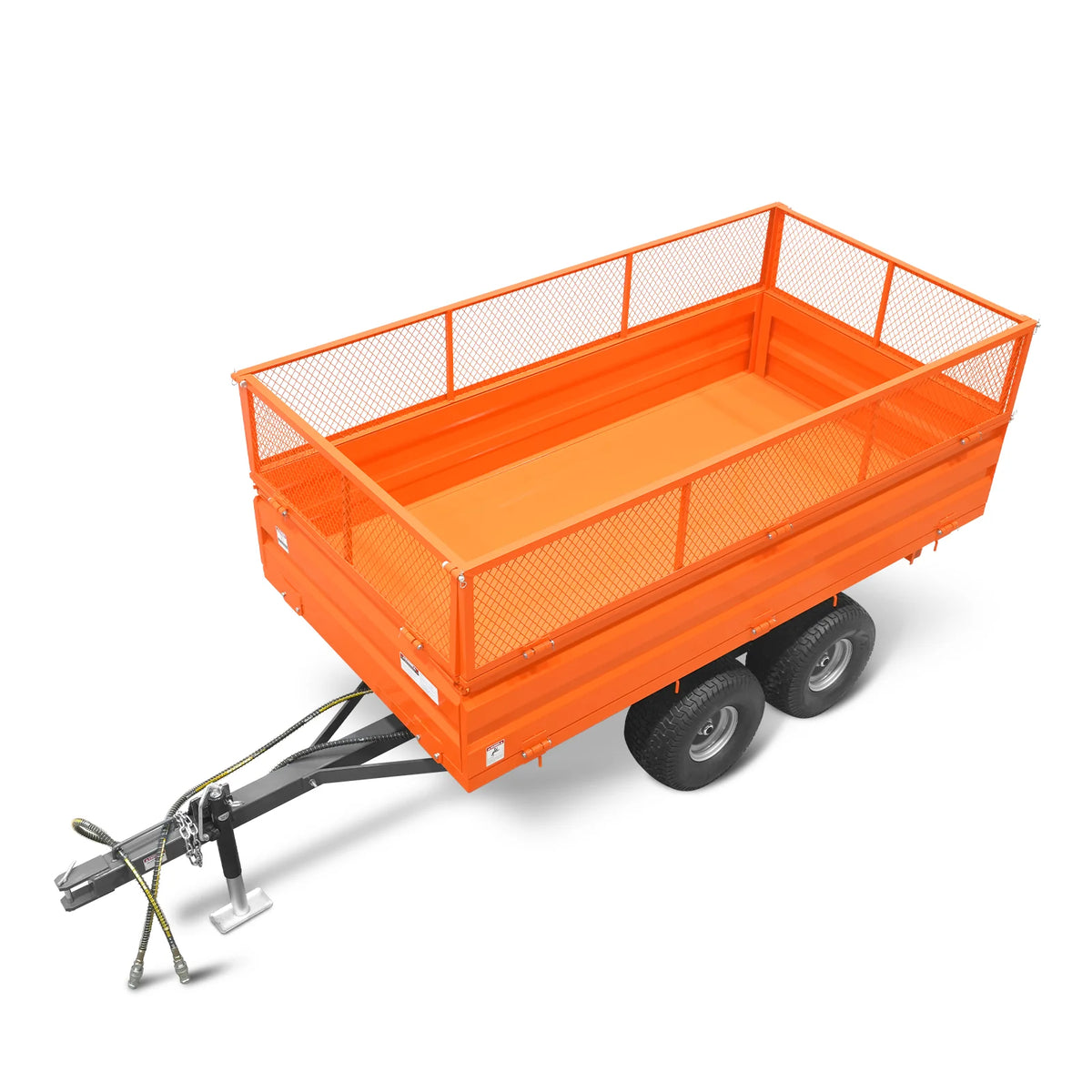 MechMaxx 2-Ton Capacity Heavy-Duty Dump Trailer, DT4X8W - view 13
