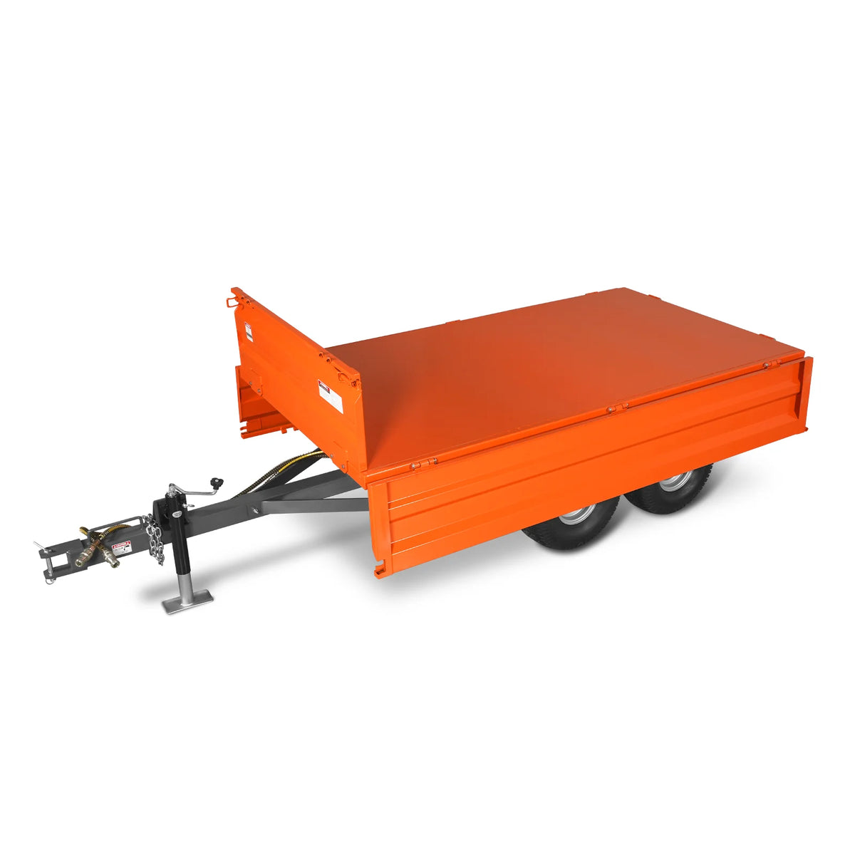 MechMaxx 2-Ton Capacity Heavy-Duty Dump Trailer, DT4X8W - view 14