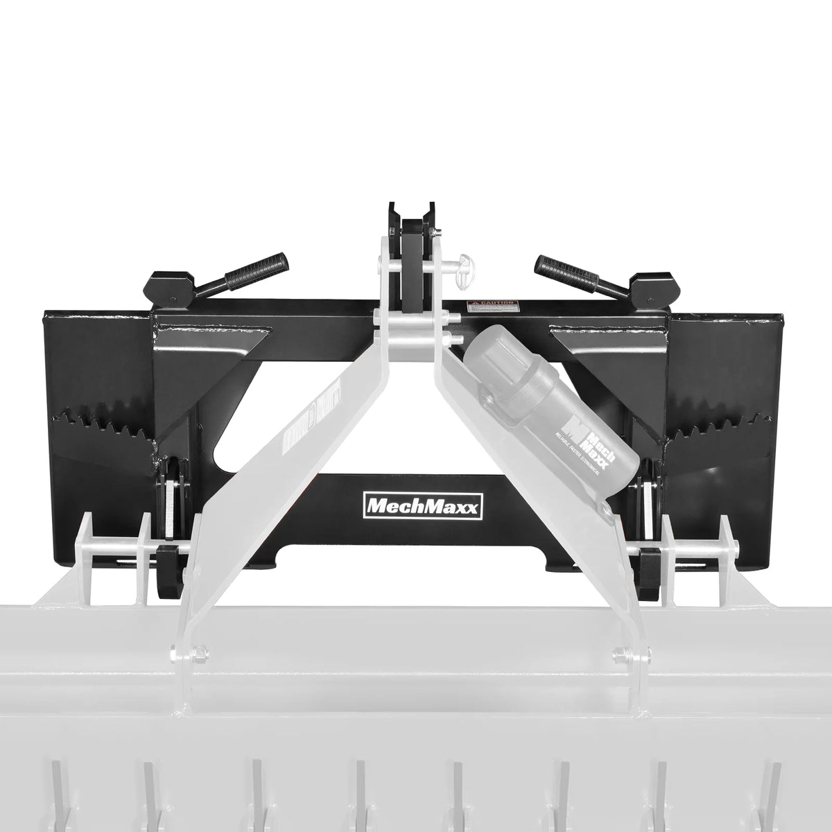 Universal Skid Steer Quick Attach to Category 1 3-Point Quick Hitch Adapter, 3,000 lb Capacity, SSQH1B - view 4