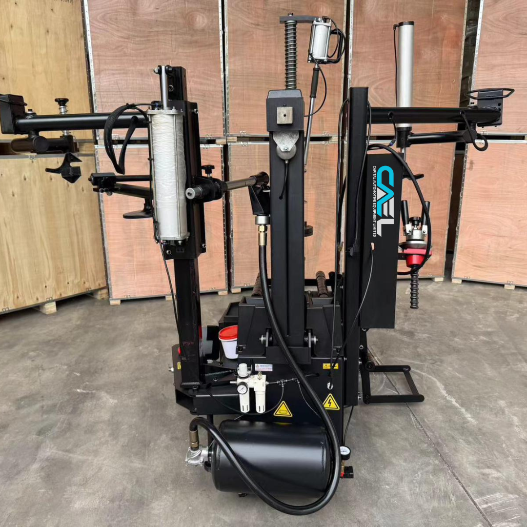 CAEL TC300 Démonte-pneus – serrage extérieur 14"–30", châssis renforcé