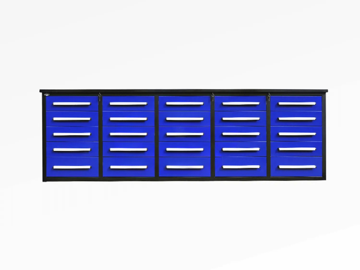 CAEL Tool Box 25DD Servante d’atelier – 2 870 mm, 320 kg, 3 sections