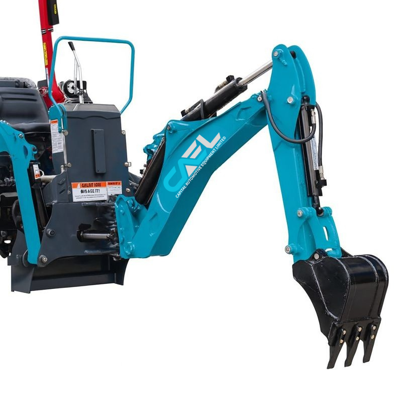 CAEL BH-6FT Schwenk-Anbaubagger – 12"-Löffel, Traktoren 20–65 HP