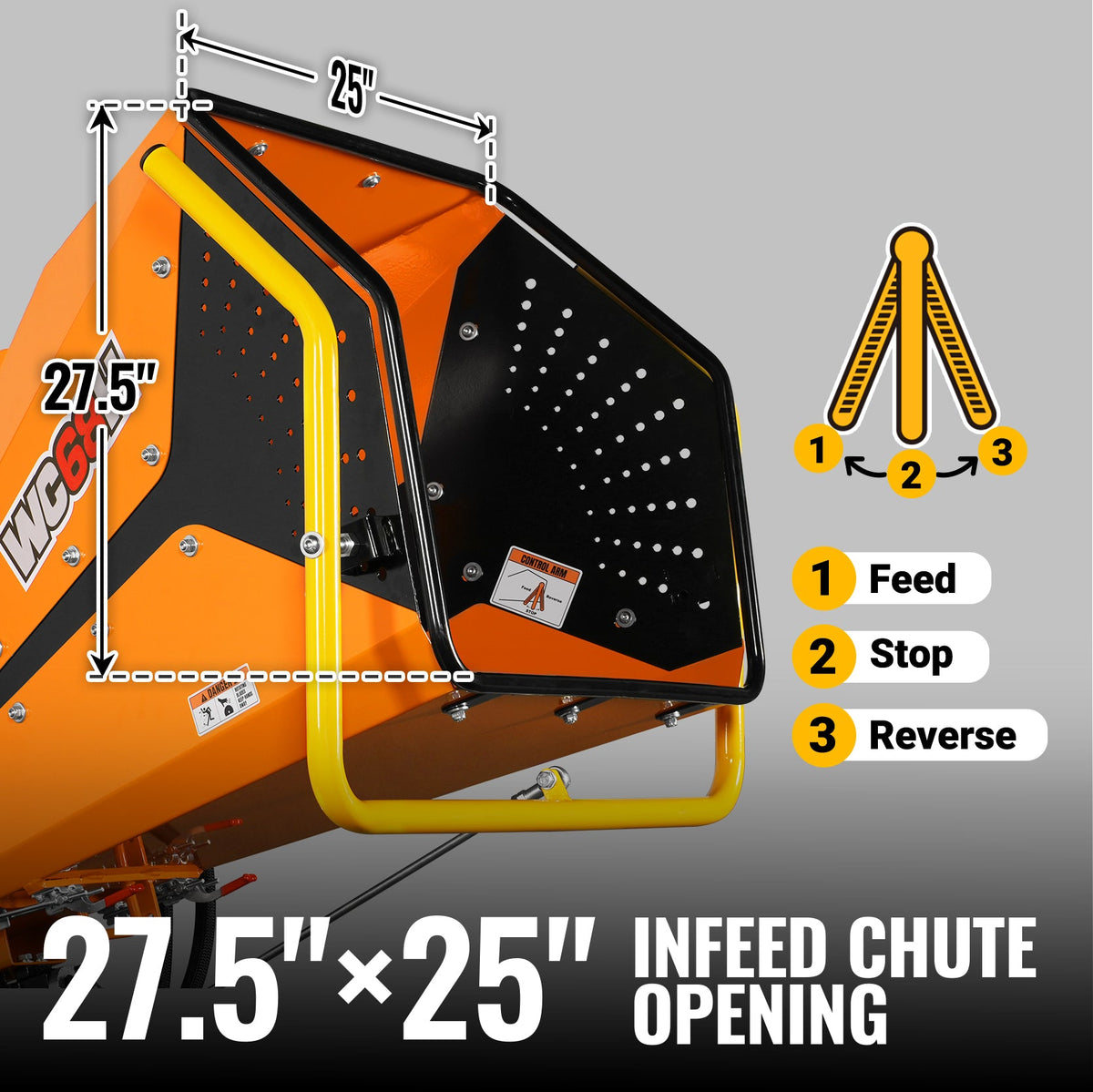 3-Point PTO Stump Grinder & 6", 3 Point Hydraulic PTO Wood Chipper Bundle, SG24PRO & WC68H - view 46