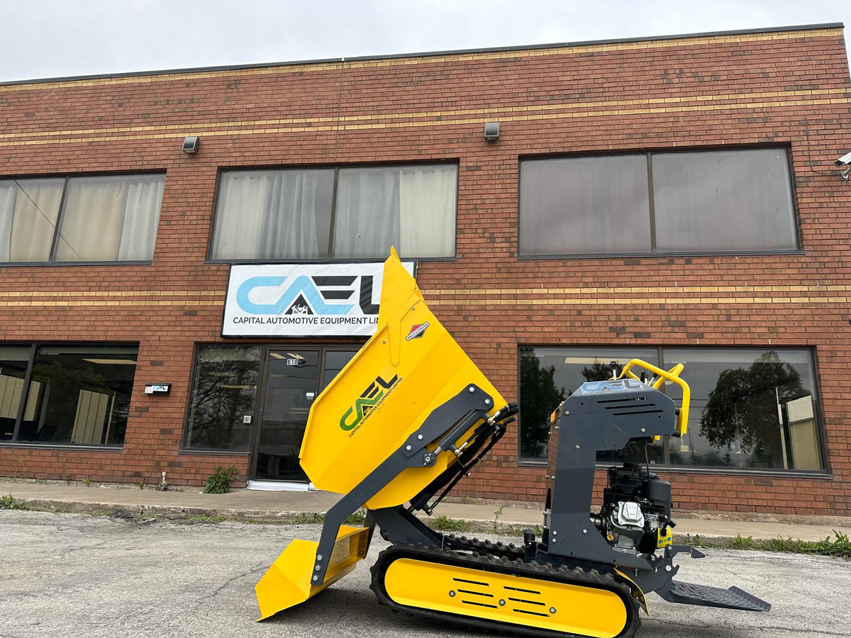 CAEL Hydraulic Mini-Dumper – Briggs & Stratton 6,5 PS, 270 L Mulde