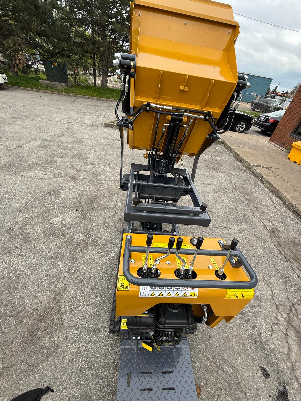 CAEL Dumper BS 1100 lbs Raupendumper – Briggs & Stratton 6,5 PS