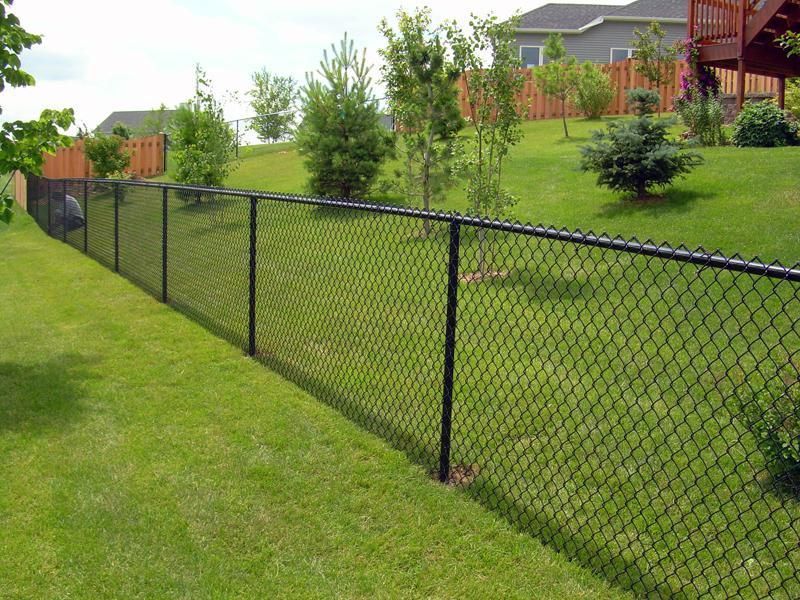 CAEL Kit de clôture grillagée 6 ft – 500 ft avec 2 portails, galvanisée