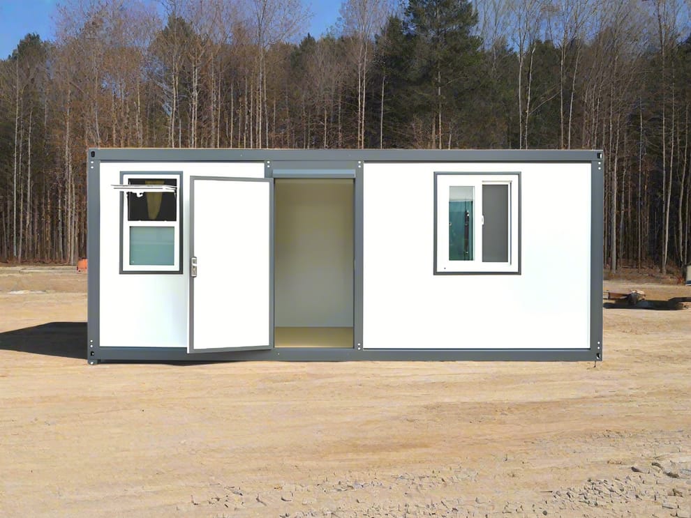 CAEL MOC20-BBK-110V 20 ft Mobile Office Cabin – Bedroom, Bathroom, Kitchen