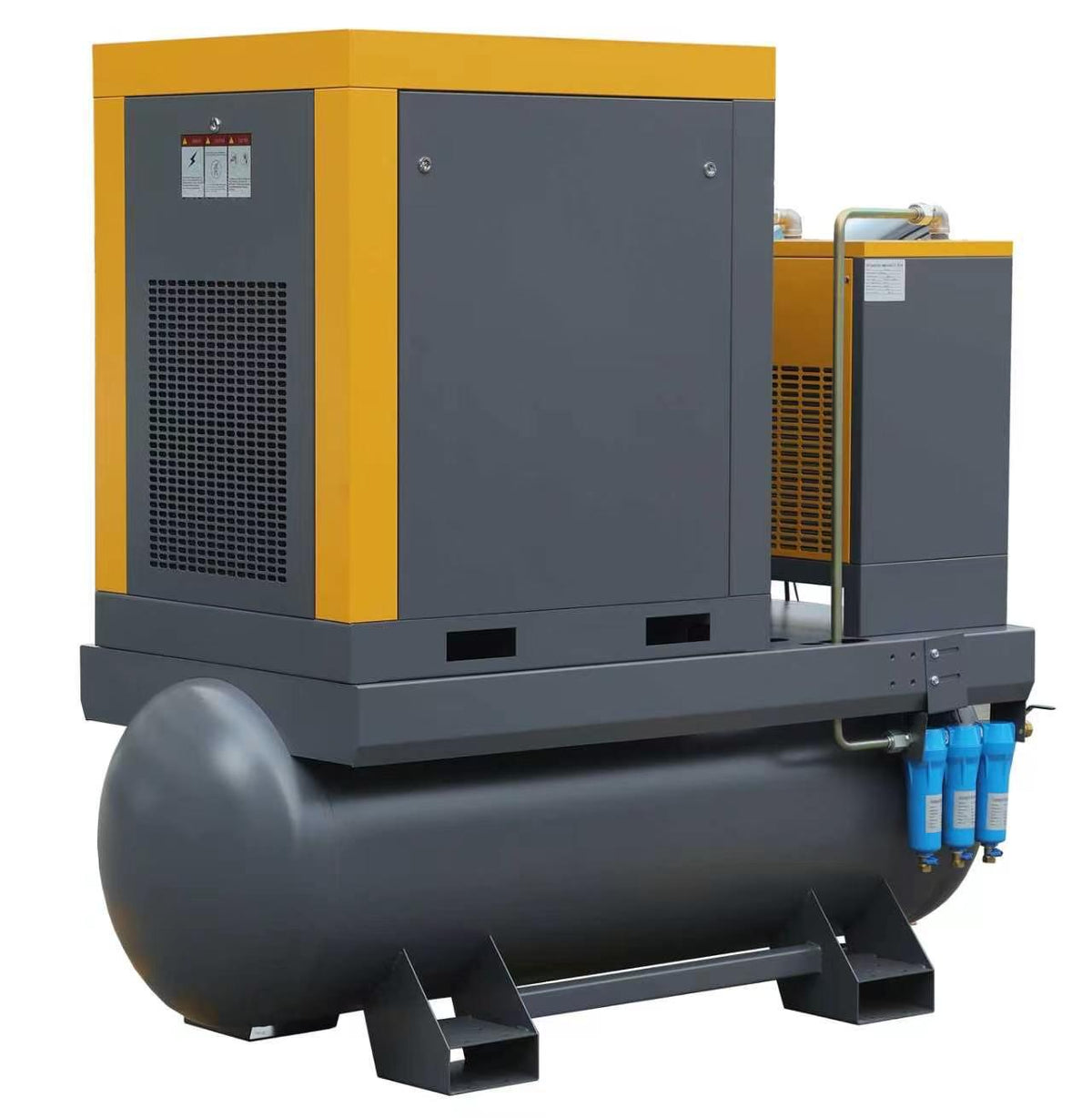 CAEL 20 HP 4-in-1 Screw Air Compressor – Dryer, Tank & Filters