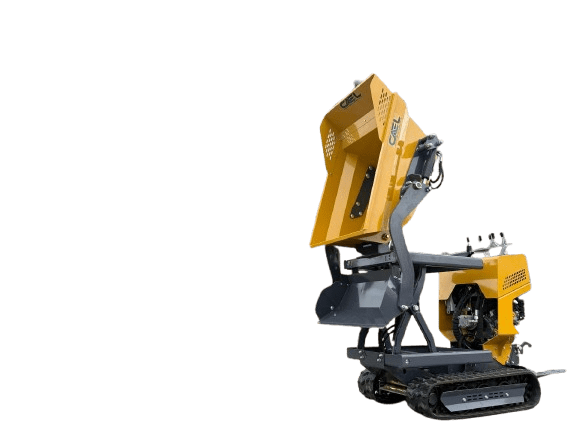 CAEL Dumper BS 1100 lbs Tracked Mini Dumper – Briggs & Stratton 6.5 HP
