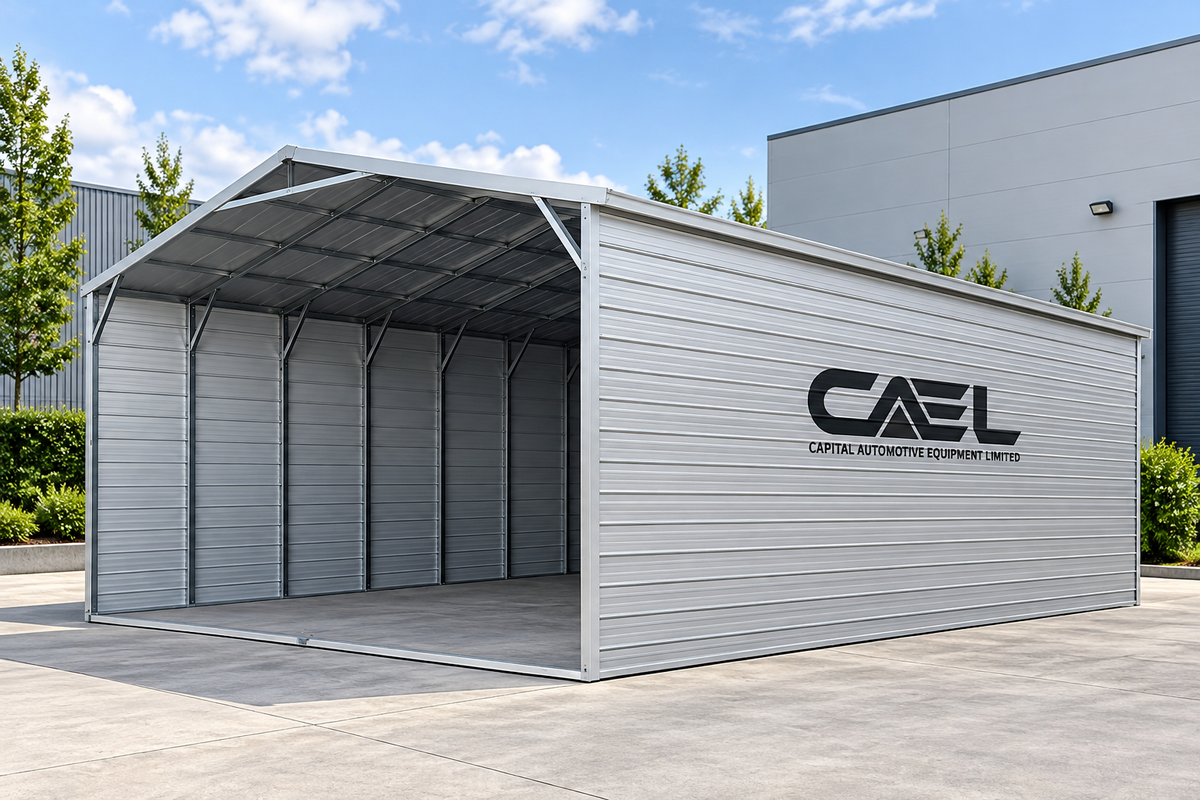CAEL M131310 Cover-to-Ground Livestock Shed – 13 × 13 ft