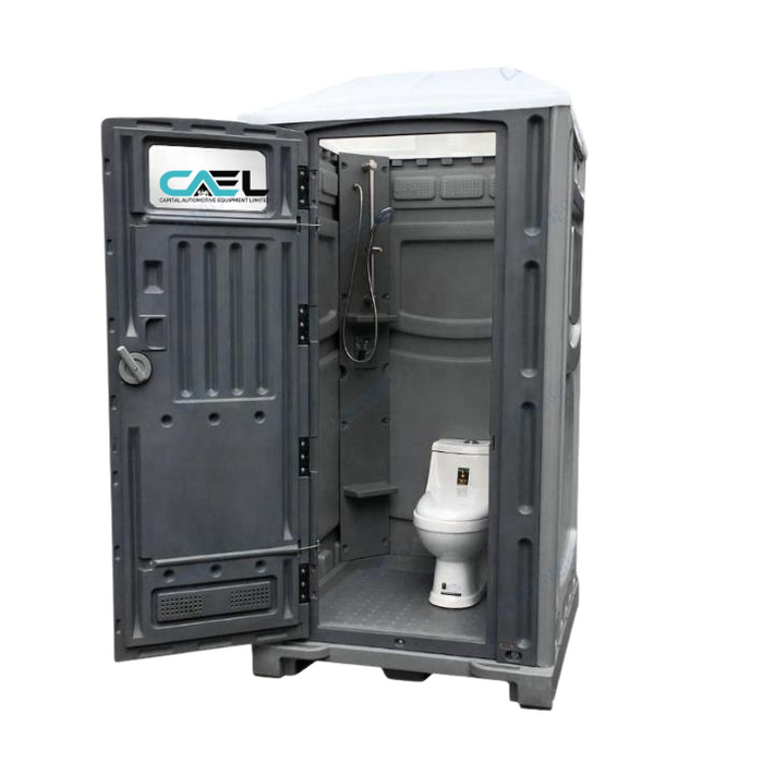 CAEL HDC mobile Toilette mit Dusche – Spülbare HDPE-Einheit