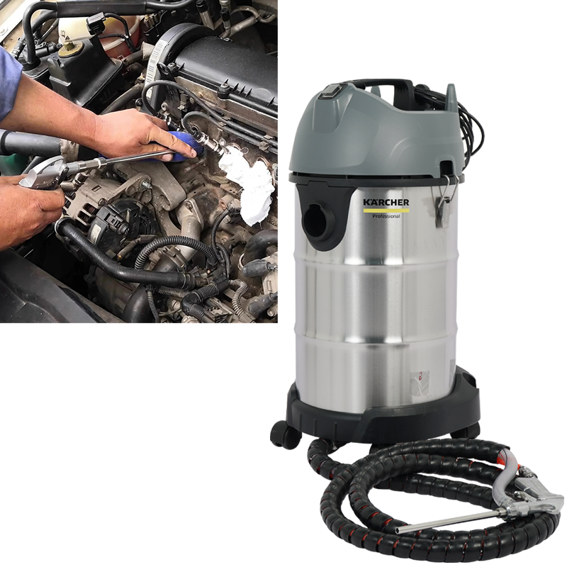 CAEL-WB70 tragbares Walnussschalen-/Pulverstrahlgerät, 70 L