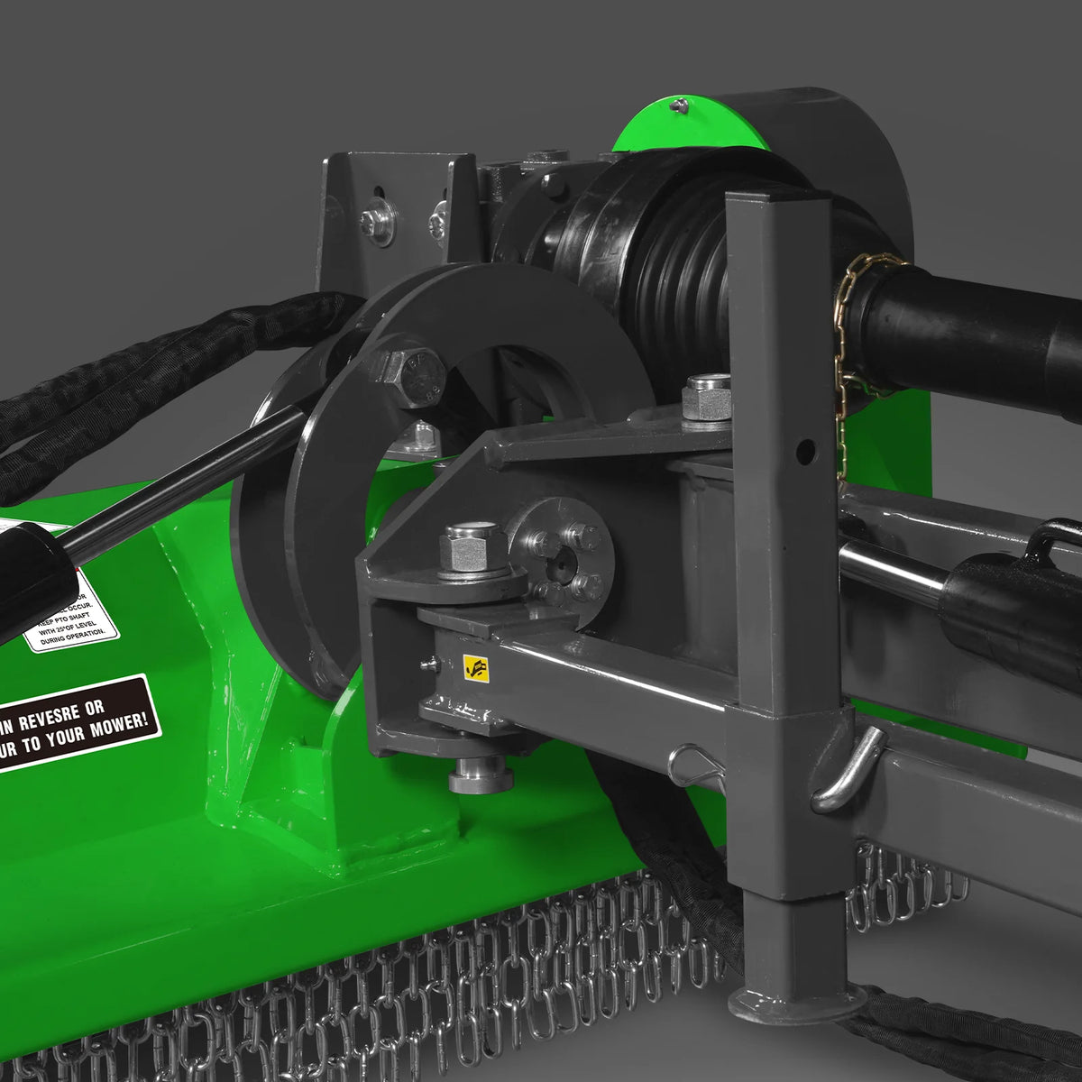 65" Standard 3 Point Offset Flail Ditch Bank Mower, 30-60HP, VAM65 - view 4