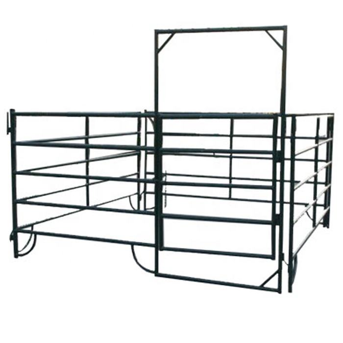 Panneau de corral CAEL Brute – bois traité autoclave et cadre acier