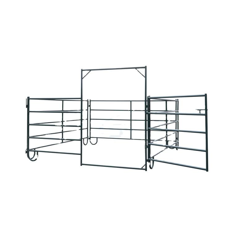 Panneau de corral CAEL Brute – bois traité autoclave et cadre acier