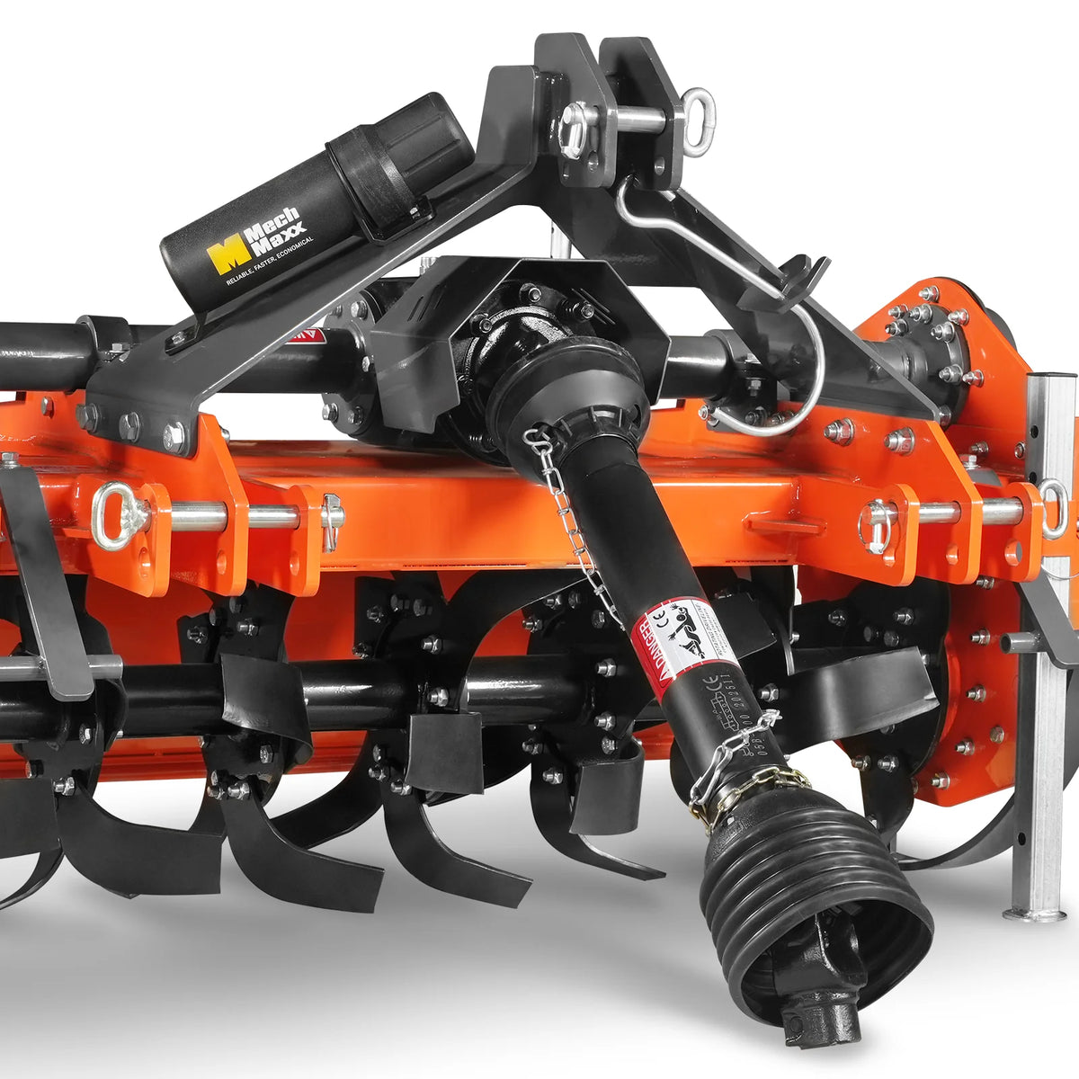 72 in Rotary Tiller, 3 Point Hitch Cat.1 & 2, Gear Drive, PTO Shaft Included with Slip Clutch, 35-70 HP, MRT72 - view 18