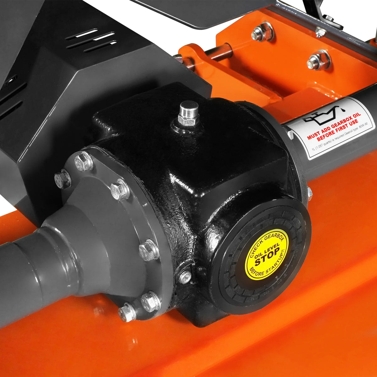 72 in Rotary Tiller, 3 Point Hitch Cat.1 & 2, Gear Drive, PTO Shaft Included with Slip Clutch, 35-70 HP, MRT72 - view 12