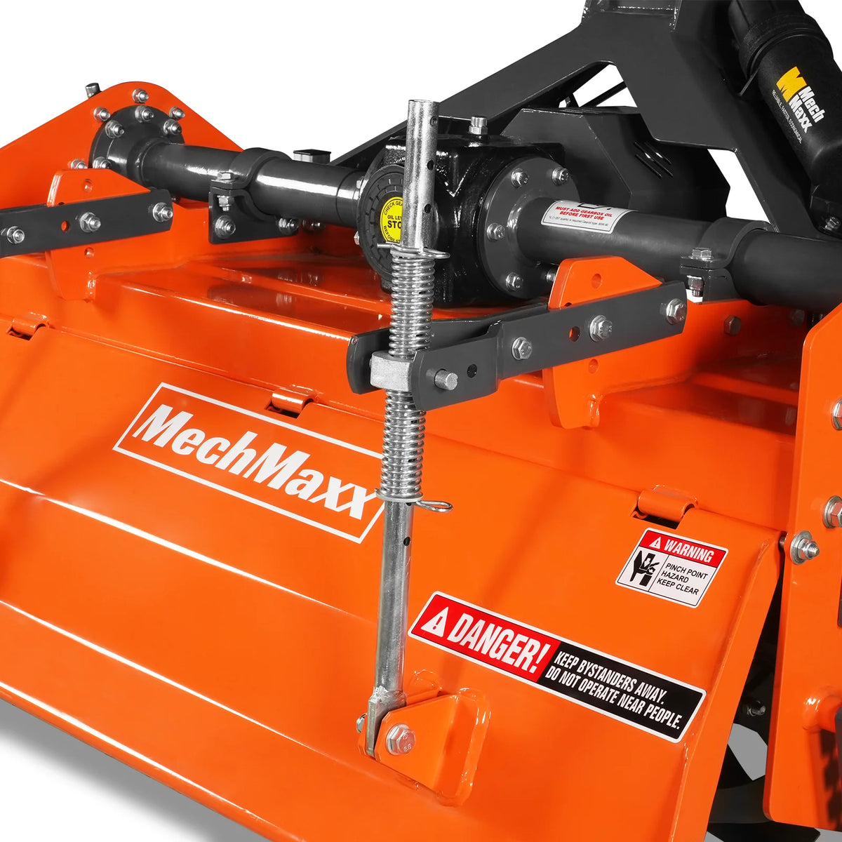 72 in Rotary Tiller, 3 Point Hitch Cat.1 & 2, Gear Drive, PTO Shaft Included with Slip Clutch, 35-70 HP, MRT72 - view 14